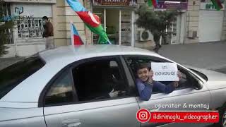 Bakı Küçələrində Möhtəşəm Qələbə Sevinci