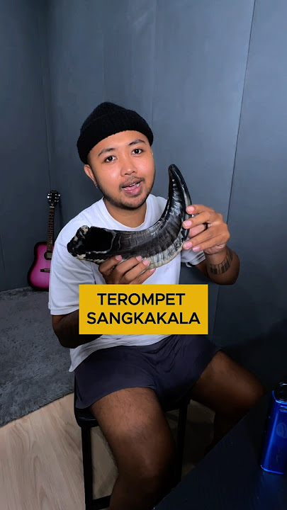 NYOBA NIUP TROMPET SANGKAKALA