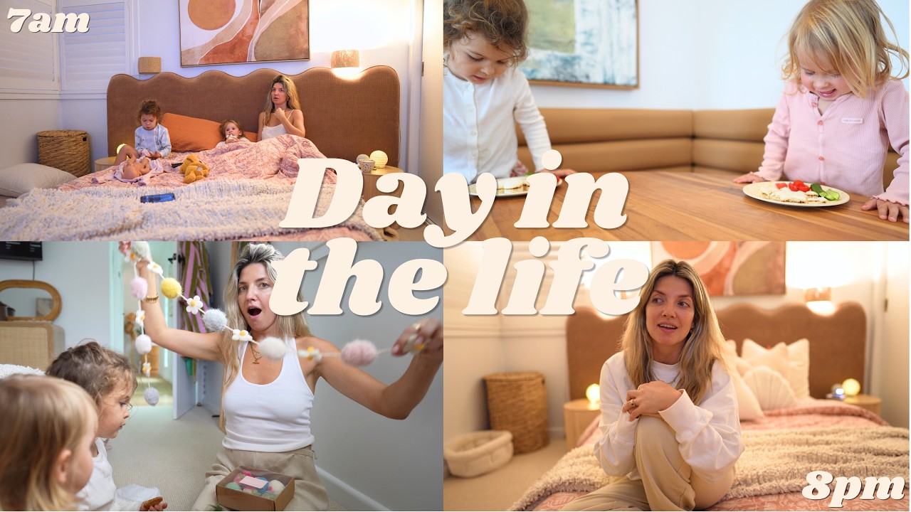 Sham Daily Routine A REALISTIC Day in the Life with 2 Toddlers (FULL SAHM Morning Routine ...