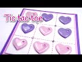 DIY crafts: Valentine's day TIC TAC TOE - Innova Crafts