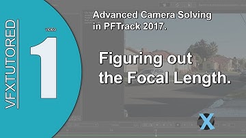 PFTrack 2017 Tutorial - Plus Level - Preview Video 1 - Figuring out the Focal Length