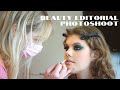 Beauty Editorial Photoshoot Behind the Scenes | Faye Smith Agency &amp; Brandon Hart Photography