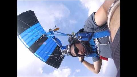 Skydiving problem Differential 1st order
