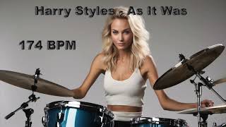 Harry Styles - As It Was (Drumless) 174 Bpm