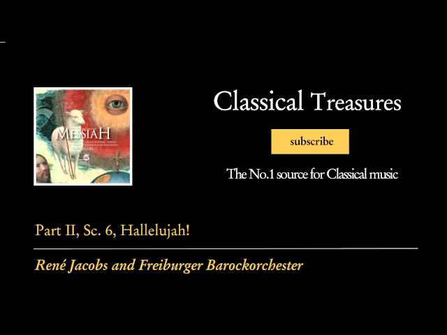 Rene Jacobs - Messiah, HWV 56 Part II, Sc. 6, Hallelujah!