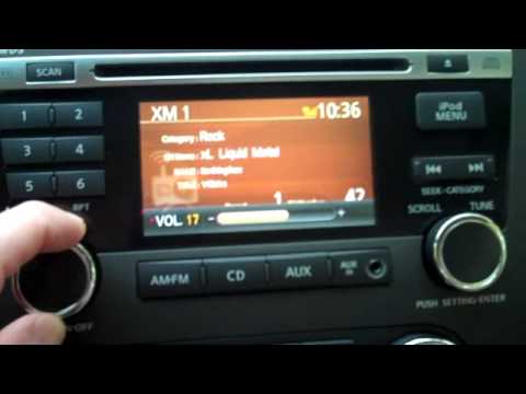2010 Nissan Altima Premium Audio System demo Bose ...