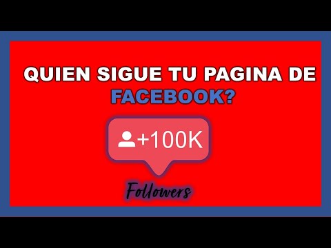 Video: ¿Cómo veo seguidores en mi página comercial de Facebook?