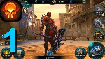 Bladebound🔥 Immortal Hack & Slash Action 𝗥𝗣𝗚 Walkthrough Part 1 / Android iOS Gameplay