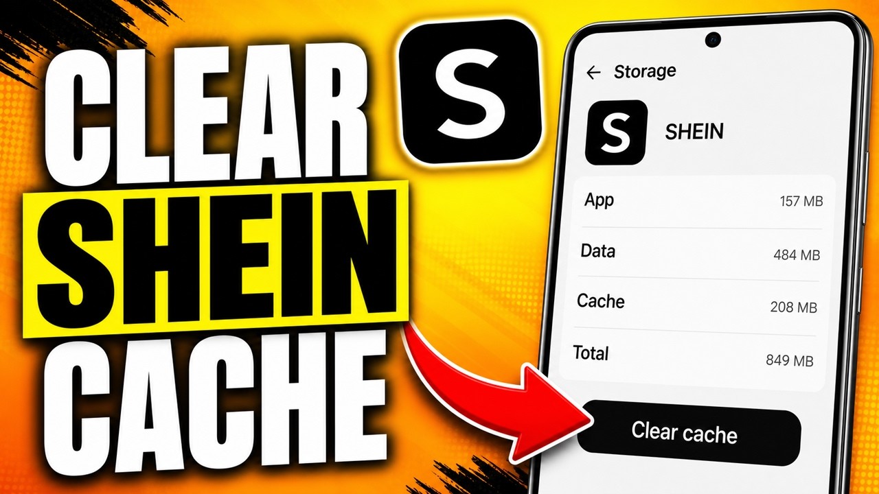 How To Clear Cache On SHEIN On Android - YouTube