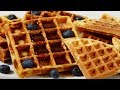 Waffles Recipe Demonstration - Joyofbaking.com