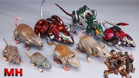 MPG-15 Rattrap and all Beastwars Rattrap toys transformation.