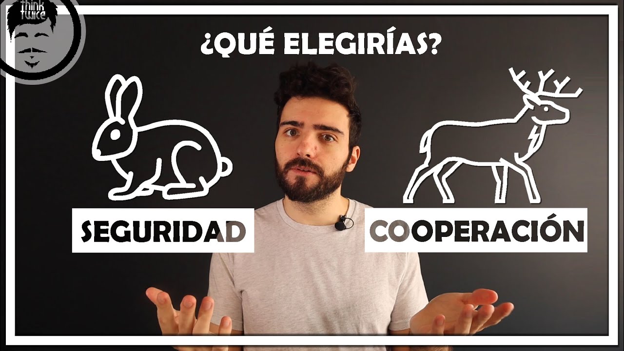 ¿Qué es el dilema de la caza del ciervo? (Teoría de juegos) | Stag hunt