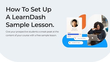 How To Set Up A LearnDash Sample Lesson