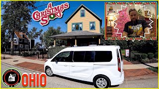 A Christmas Story House Filming Location Full Tour  Van life Cleveland Ohio Roadside Attractions