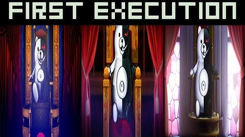 Danganronpa 1/2/V3 First Execution Side by Side Comparison