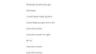 Watch John Waite Love Dont Prove Im Right video