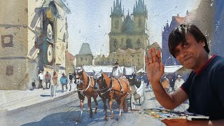 Painting Prague, an art tour with Amit Kapoor