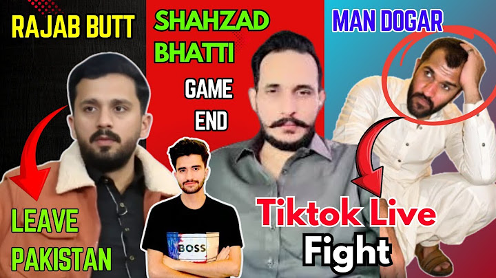 Rajab Butt Bhaag Gaya Pakistan Se!? 😱 | Man Dogar vs Shahzad Bhatti Fight