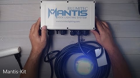 Lumitec Mantis Underwater Boat Dock Light Kit - Color Changing