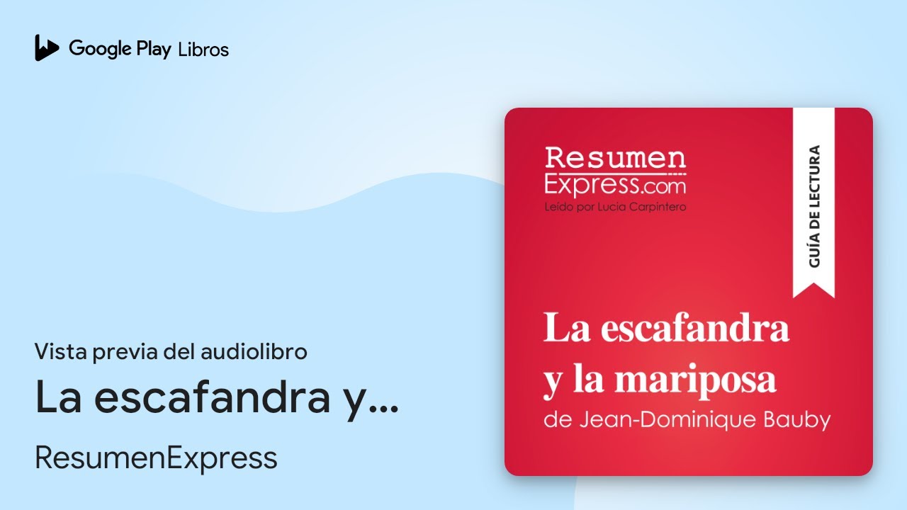 La escafandra y la mariposa de Jean-Dominique… de ResumenExpress