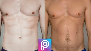 [Picsart] 6Pack abs editing || Boady Abs Making in picsart || screenshot 2