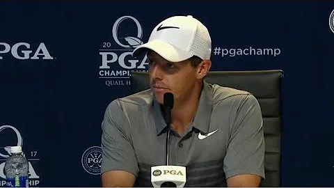 Rory Mcilroy discusses caddie situation (parody)