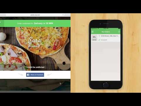 FOOD ORDERING SYSTEM like  JUST-EAT