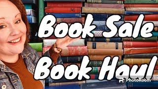 Book Sale Book Haul mini vlog