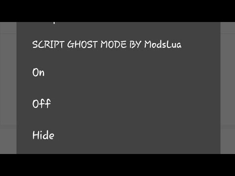 Roblox Game Guardian Script Ghost Mode Youtube - ghost script roblox