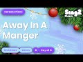 Away in a Manger (Piano karaoke demo)