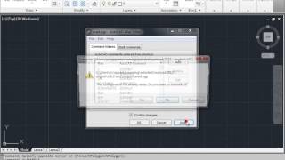 Showing Commands in AutoCAD 2012