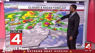 Metro Detroit weather forecast, July 2, 2026  -- 4 p.m. Update