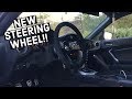 The FRS Finally Gets An Interior Mod! (Quick Release Steering Wheel + POV Driving)
