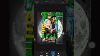 Picsart Couples Moonlight Photo Editing + Lightroom Dark Effect #shorts screenshot 5