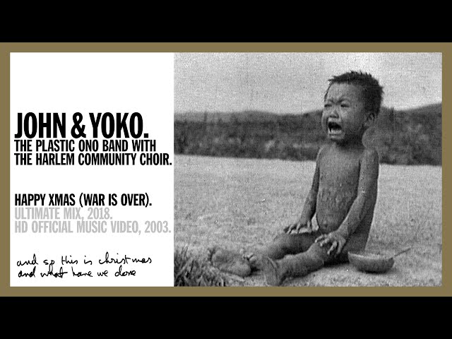 John Lennon Yoko Ono Happy Xmas War Is Over Lyrics Genius Lyrics