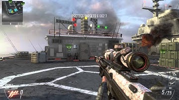 Black Ops 2: How to get a cross map tomahawk on Carrier Offense & Defense