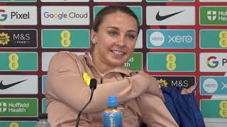 Niamh Charles pre-match press conference | England v Belgium | Nations League