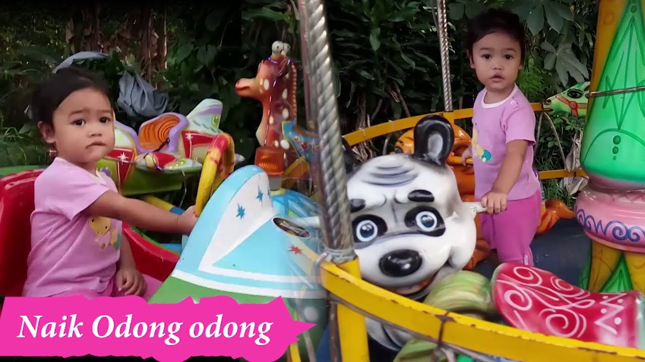 Naik Odong odong Anak Kecil di Sawangan Depok