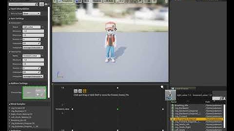 Pokemon V2 in Ue4 : tutorial part 1(character import+setup)