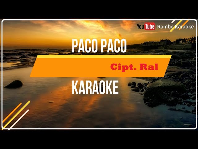 Paco Paco Tapsel Karaoke class=