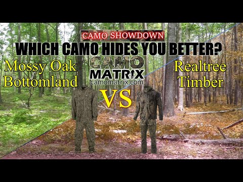 Mossy Oak Camo Comparisons 