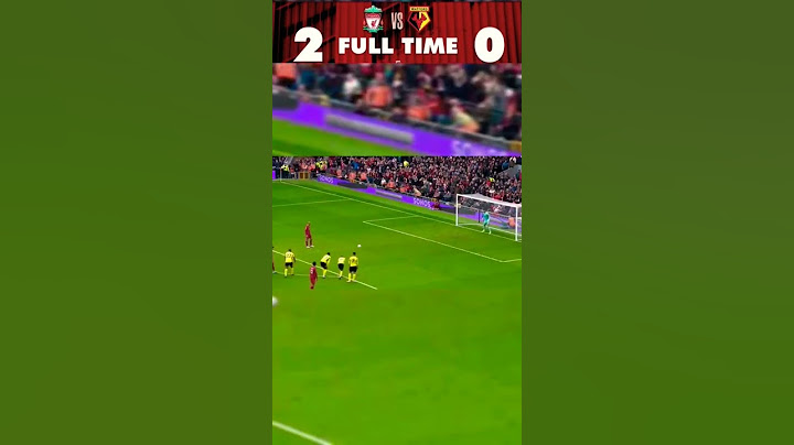 اهداف مباراة ليفربول VS واتفورد (0/2) #الدوري_الانجليزي
