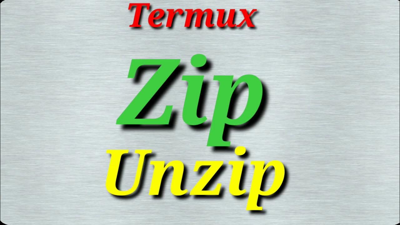 How to use zip and unzip in termux termux मे zip and unzip का उपयोग