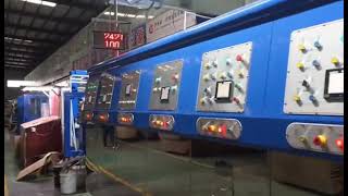 Flexo Printer Die cutter Vibrator with inline Folder Gluer Stitcher  (no slotter)