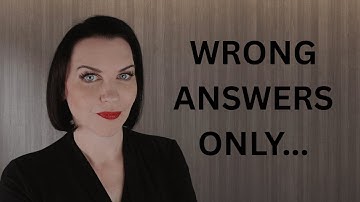 ASMR Wrong Answers Only