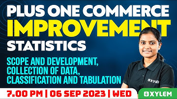 Plus One Improvement - STATISTICS | Xylem Plus Two Commerce