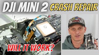 How I repaired my DJI Mini 2, after a Crash