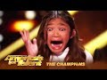Angelica Hale: The Star Is Back to FIGHT! Agree w/Mel B or Howie? | America's Got Talent: Champions