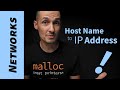 How to get an ip address from a host name example in c