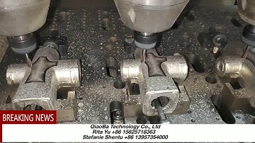 Multi-spindle faucet peeling CNC machine faucet grinding machine  स्वचालित नल बनाने की मशीन